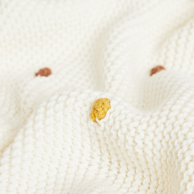 Y-F Custom Simple Sofa Cotton Cable Chunky Soft Ribbed Knit Throw Blankets for Home Decor