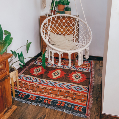 Y-Z Bohemian Ethnic Style Cotton Picnic Hiking Camping Blanket Carpet Tapestry Decoration Sofa Throw Blanket
