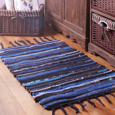 Y-Z Nordic Cotton Linen Christmas Modern Rectangle Hotel Home Decor Bedroom Floor Mat Living Room Carpets and Rugs