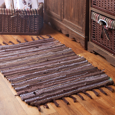 Y-Z Nordic Cotton Linen Christmas Modern Rectangle Hotel Home Decor Bedroom Floor Mat Living Room Carpets and Rugs