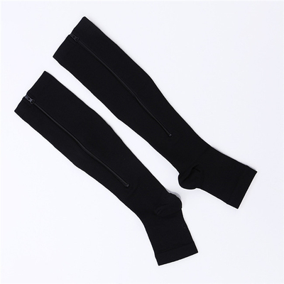 Y-Z Women's Custom Office Nylon Stockings High Trample Feet Silk Woven Technics Ladies' Daily Use with Logo on Cuff