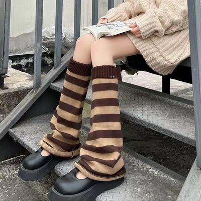 Y-Z Custom Design Fashion Slouch Women Sublimation Knee High Socks Leg Warmer Manufacturer