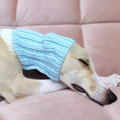 Y-Z Sport Funny Personality New Dog Head Neck Warmer and Windproof Knit Fighting Hot Snood Hat