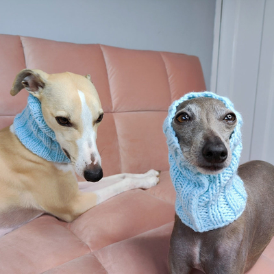 Y-Z Sport Funny Personality New Dog Head Neck Warmer and Windproof Knit Fighting Hot Snood Hat