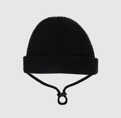 Y-Z Wholesale custom logo designer knitted adjustable winter warm funny dog skull hat